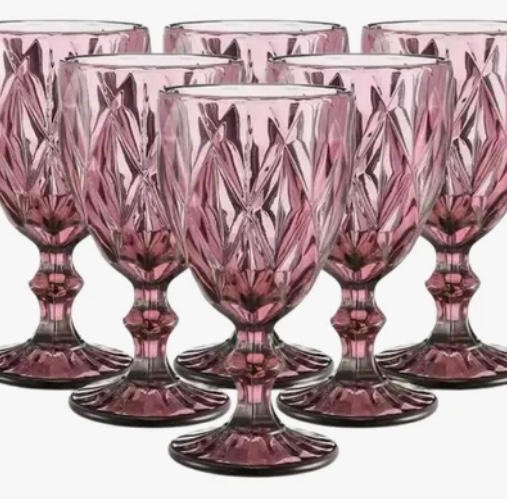 SET DE 6 COPAS VINTAGE - 1