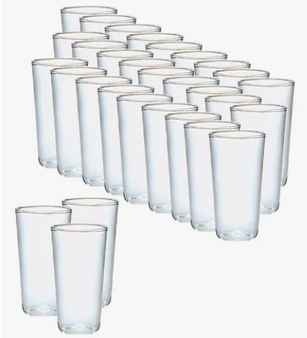 SET VASOS DESECHABLES REUTILIZABLES - 1