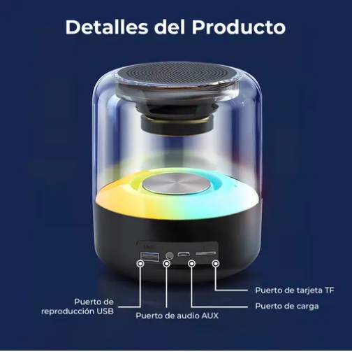 PARLANTE BLUETOOTH PORTATIL - 6