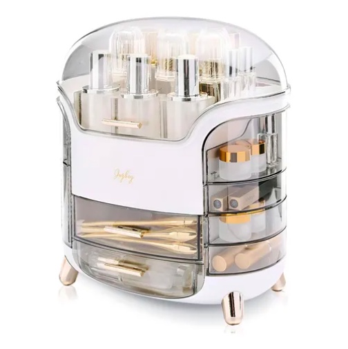 CAJA ORGANIZADOR DE COSME TICOS MAQUILLAJE PORTATIL - 1