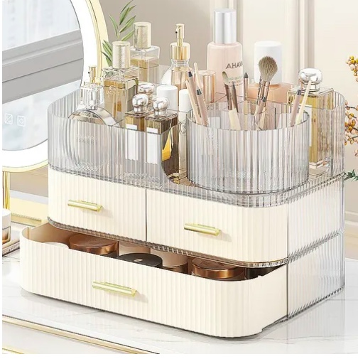 CAJA ORGANIZADOR DE COSME TICOS MULTIUSO - 3