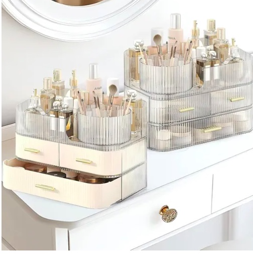 CAJA ORGANIZADOR DE COSME TICOS MULTIUSO - 6