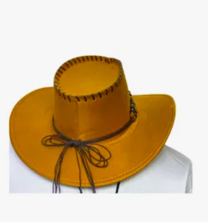 SOMBRERO VAQUERO COLO CARAMELO - 3