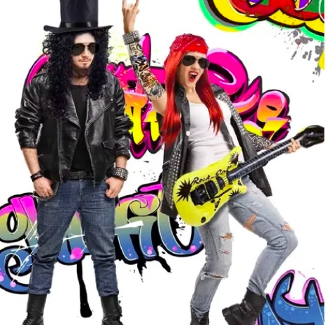 DISFRAZ COSPLAY ROCKERO - 3