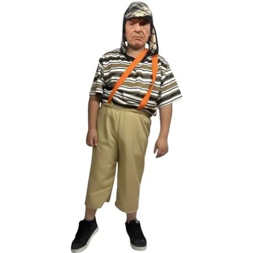 DISFRAZ CHAVO DEL 8 ADULTO - 3