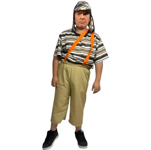 DISFRAZ CHAVO DEL 8 ADULTO M - 2