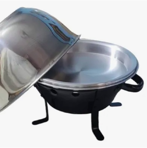 PARRILLA BRASERO DE MESA CON TAPA 30CM - 1
