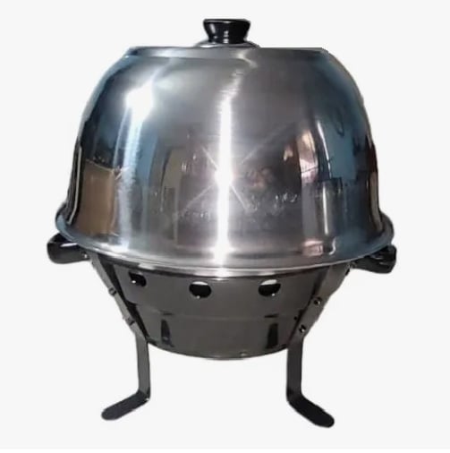 PARRILLA BRASERO DE MESA CON TAPA 30CM - 4