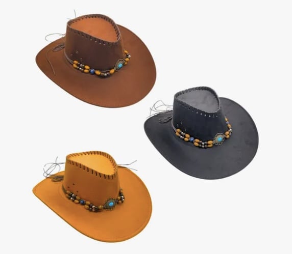 SOMBRERO VAQUERO NEGRO - 3