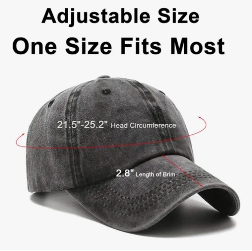 GORRO JOCKEY DESGASTADO BASICO - 2