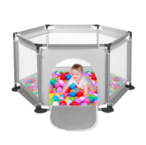 CORRAL DE SEGURIDAD HEXAGONAL PARA NIÑOS - 2
