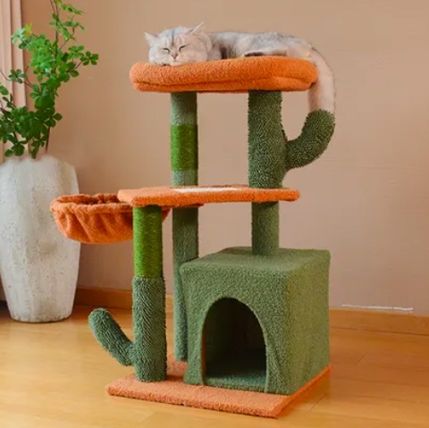 TORRE ARBOL RASCADOR PARA GATOS - 2