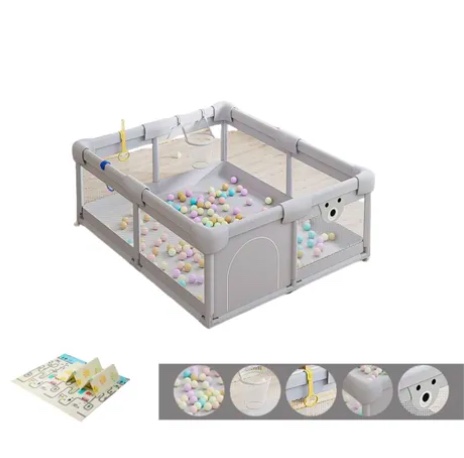 CORRAL CENTRO DE JUEGOS BEBE  CON ACCESORIOS - 5