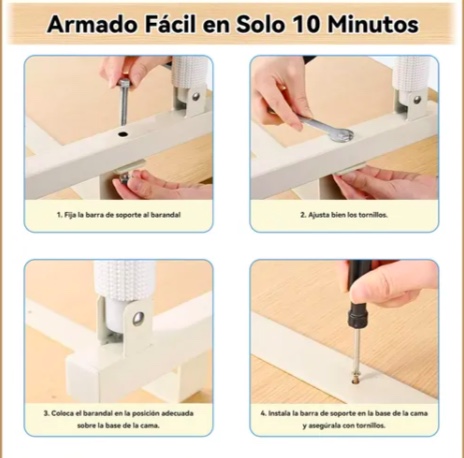 BARANDA PARA CAMA - 4