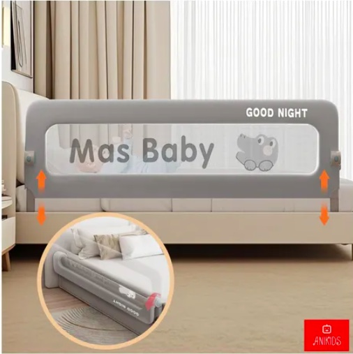 BARANDA CAMA SEGURIDAD BEBE - 5