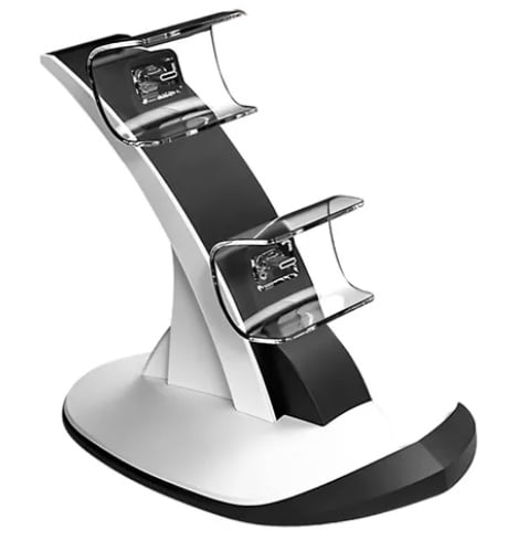RIQUI BASE CARGADOR PS5 PARA DUALSENSE SLOT DE 2 CONTROLES