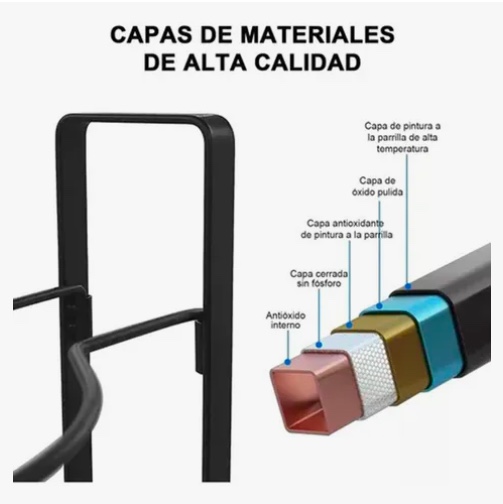 ESTANTE DE ALMACENAMIENTO DE METAL - 4