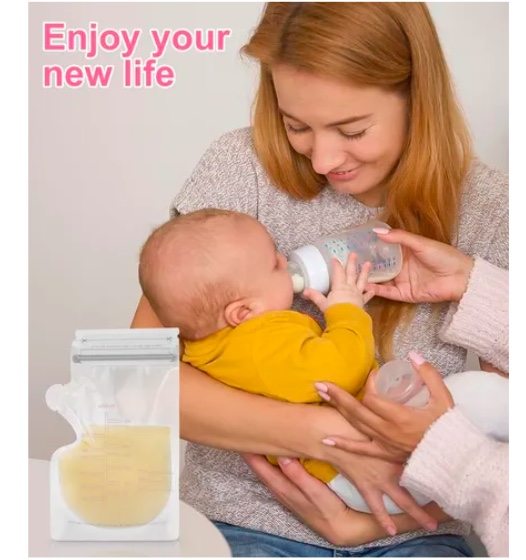 PACK 200 BOLSAS PARA ALMACENAR LECHE MATERNA - 4