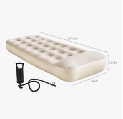 COLCHON INFLABLE 1 PLAZA ALMOHADA INTEGRADA - 5