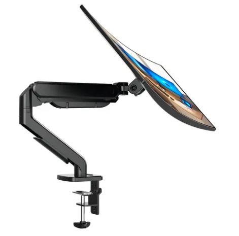 SOPORTE ERGONOMICO DE MESA PARA TV/MONITOR 1 BRAZO 17-30 COLOR NEGRO - 1