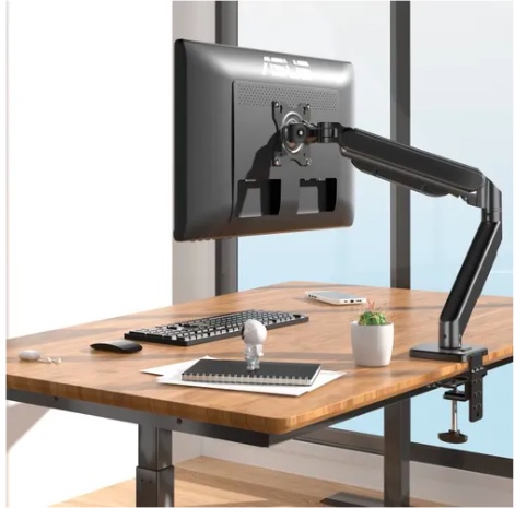 SOPORTE ERGONOMICO DE MESA PARA TV/MONITOR 1 BRAZO 17-30 COLOR NEGRO - 3