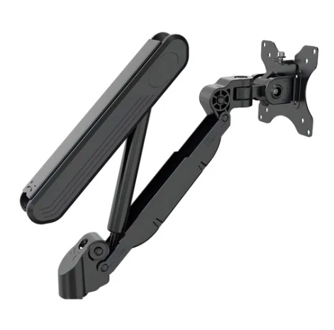 SOPORTE ERGONOMICO DE MESA PARA TV/MONITOR 1 BRAZO 17-30 COLOR NEGRO - 5
