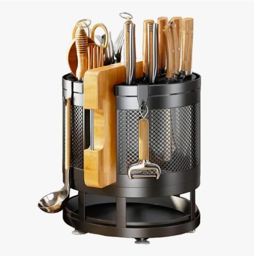 ESCURRIDOR DE CUBIERTO UTENSILIOS COCINA ACERO INOXIDABLE - 1