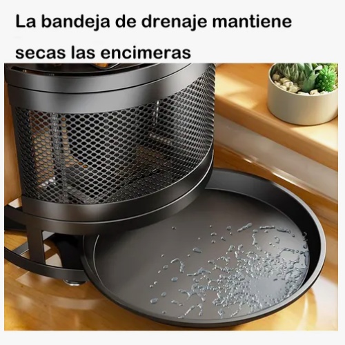 ESCURRIDOR DE CUBIERTO UTENSILIOS COCINA ACERO INOXIDABLE - 4