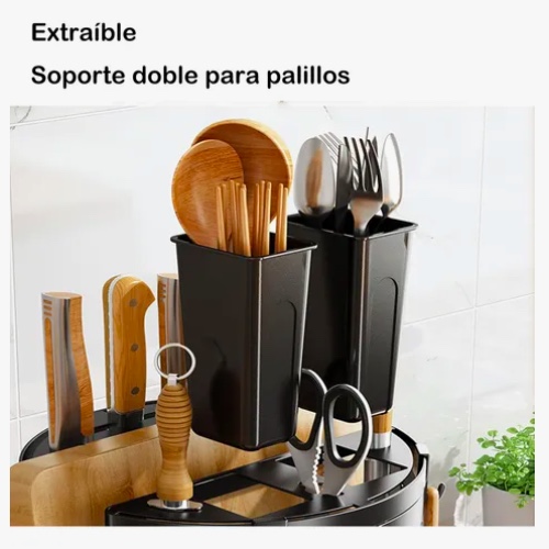 ESCURRIDOR DE CUBIERTO UTENSILIOS COCINA ACERO INOXIDABLE - 5