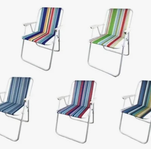 PACK 2 SILLAS DE CAMPING PLEGABLE LIVIANA - 3