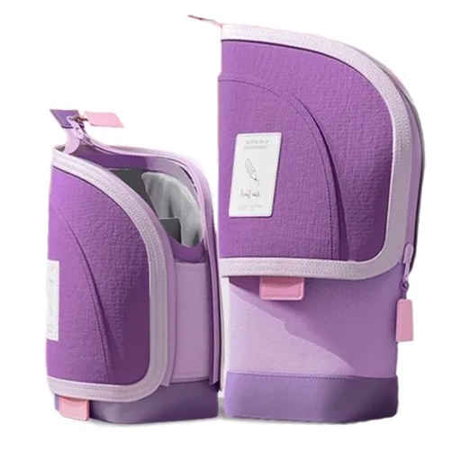 ESTUCHE DE LAPICES TELESCOPICO ORGANIZADOR GRAN CAPACIDAD MORADO - 1