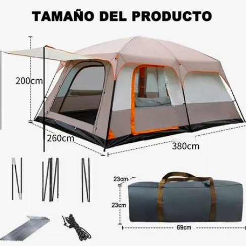 TIENDA DE CAMPAÑA GRANDE - 4