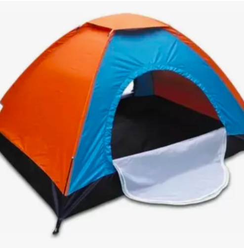 CARPA 2 PERSONAS CARPA IMPERMEABLE NARANJA - 1