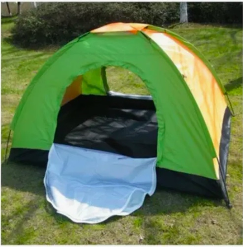 CARPA 2 PERSONAS CARPA IMPERMEABLE AMARILLA - 1