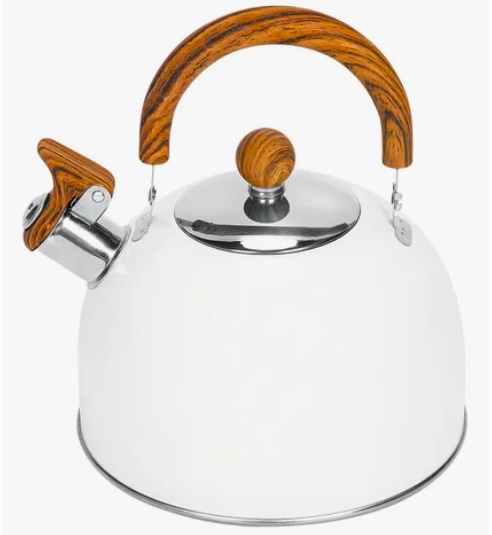 TETERA SILBANTE 2.5L ACERO INOXIDABLE BLANCO - 1