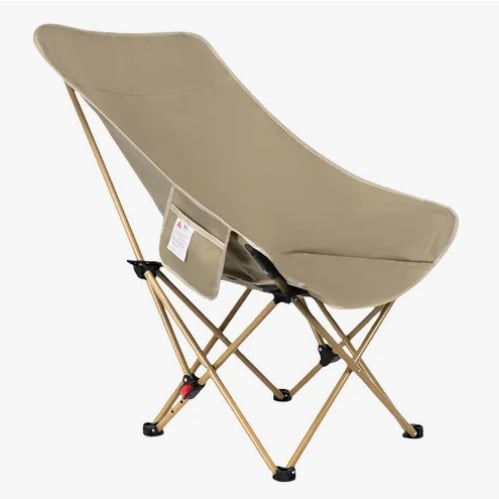 SILLA CAMPING PLEGABLE BEIGE - 1