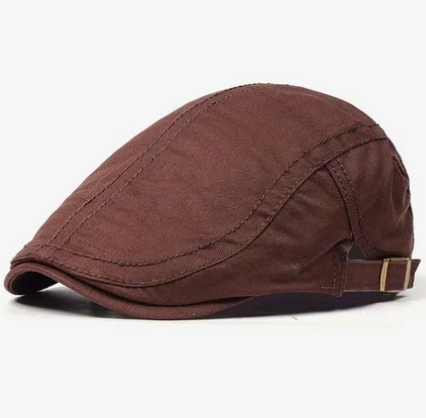 BOINA CLASICA AJUSTABLE MARRON OSCURO - 1