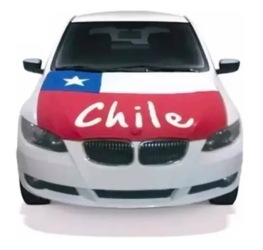 BANDERA CHILENA PARA CAPOT AUTO - 2