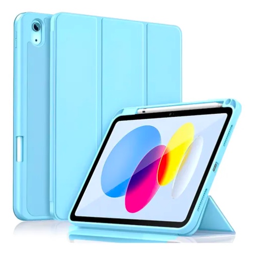 FUNDA CARCASA PARA IPAD A16 11 GEN CELESTE - 1