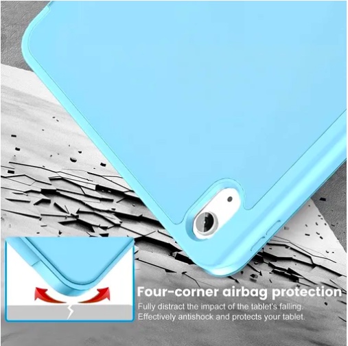 FUNDA CARCASA PARA IPAD A16 11 GEN CELESTE - 5
