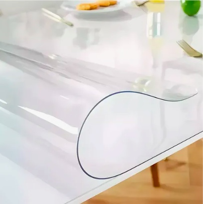 MANTEL TRANSPARENTE PREMIUM 1MM GRUESO PROTECTOR 90X183CM - 1