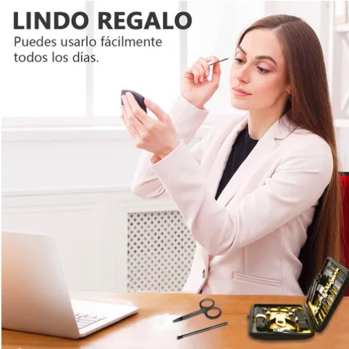 SET MANICURE KIT UÑAS DE ASEO PROFESIONAL 25 PIEZAS - 5