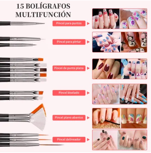 JUEGO DE HERRAMIENTAS DE MANICURA - 5