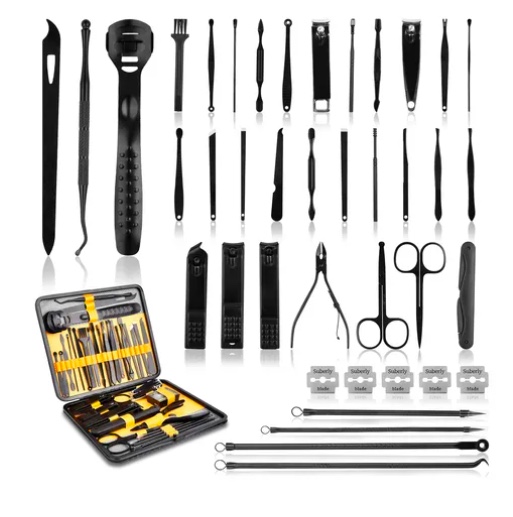 SET 36 PIEZAS MANICURE KIT UÑAS PROFESIONAL PEDICURE - 2
