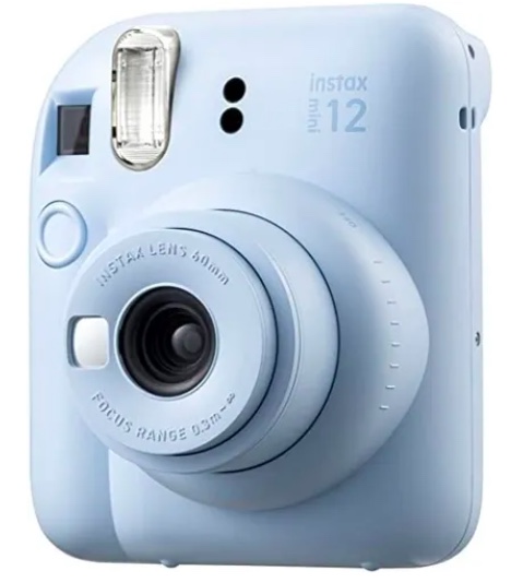 KIT MINI 12 C/PASTEL BLUE + PELICULA 10 FOTOS COLOR AZUL - 6
