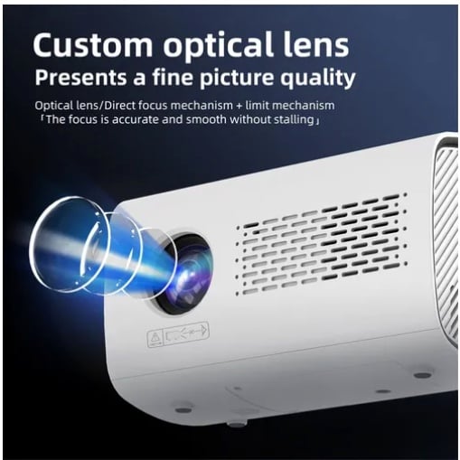 PROYECTOR PORTATIL BLUETOOTH 1080P 4K FULL HD - 5
