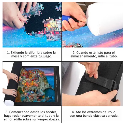 MAT PARA PUZZLES 2000 PIEZAS 120X80CM - 3