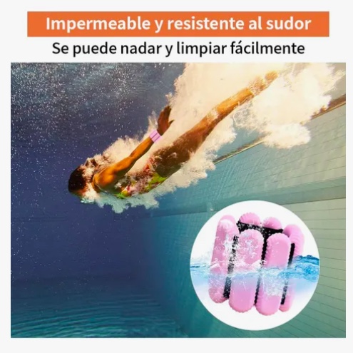 KIT 2 BRAZALETES PESAS PARA TOBILLOS Y MUÑECAS - 4