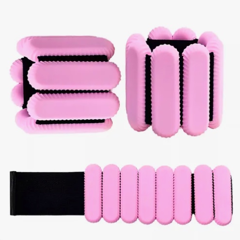 KIT 2 BRAZALETES PESAS PARA TOBILLOS Y MUÑECAS - 7
