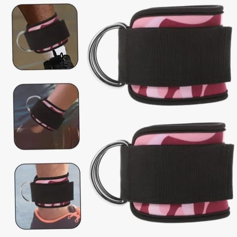 PAR TOBILLERAS POLEA PARA GIMNASIO - 3